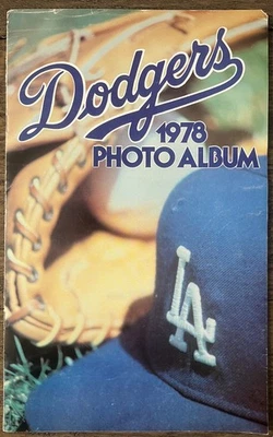 Los Angeles Dodgers 1978 Photo Album w/ Insert – Attendance Record Fan Thank‑You - Image 1 of 4