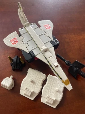 Transformers G1 SILVERBOLT Superion 1986 Vintage Aerialbot peças extras originais - Imagem 1 de 4