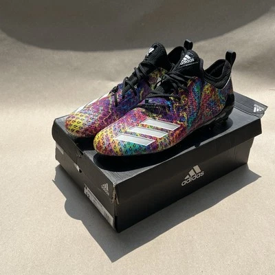 Adidas Adizero 7.0 LE ‘Texas State’ Cleats - US Men’s 13 - Used Condition - Image 1 of 4