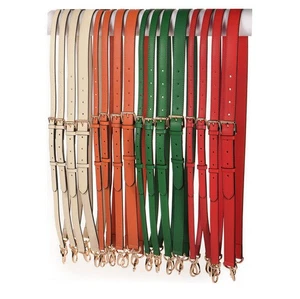 Bandolera de hombro de cuero genuino hágalo usted mismo con correa de bolso de 1,2-2,5 cm de repuesto - Imagen 1 de 15