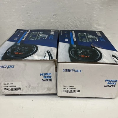 Front Brake Calipers w/ Bracket for 2007-2014 Chrysler 200 Dodge Avenger Patriot - Image 1 of 4