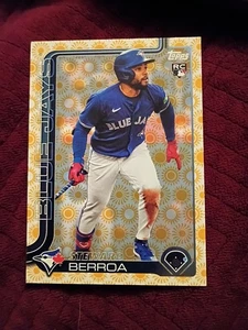 Steward Berroa #622 - Holiday Sun Foil - 2025 Topps Series 2 - Picture 1 of 2