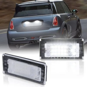 2X PLACCHETTE A LED LUCI TARGA SPECIFICHE MINI COOPER R50 R52 R53 6000K CANBUS - Imagen 1 de 6