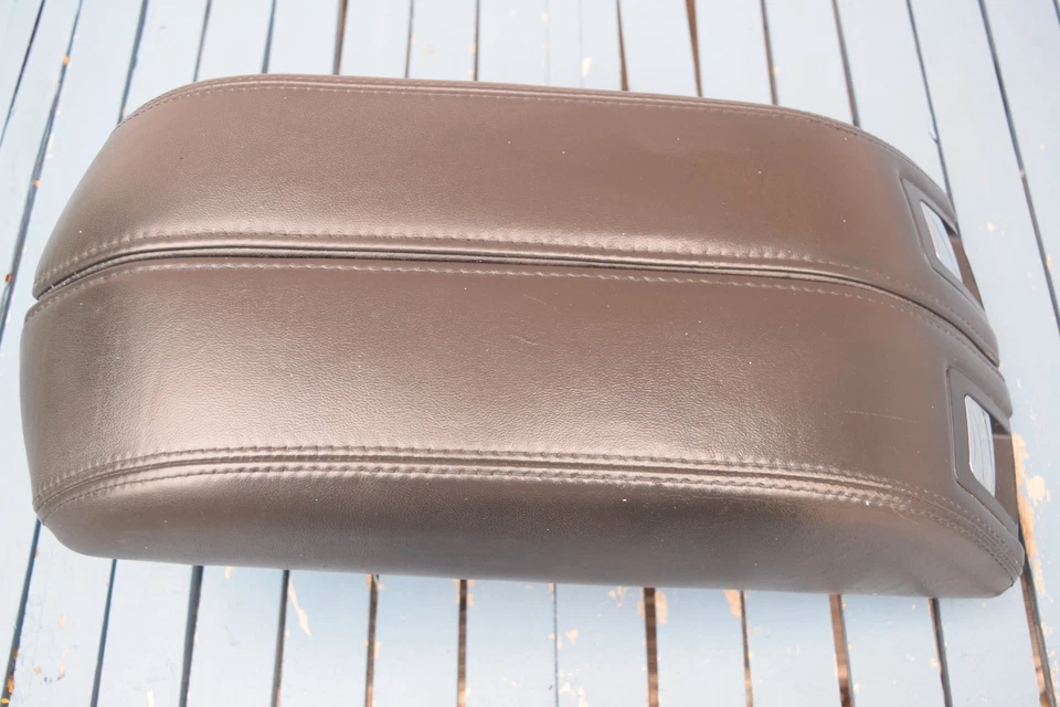 OEM 2010 2011 2012 Lincoln MKT Black Center Console Lid Sliding Dual Armrests Foto 1 de 4