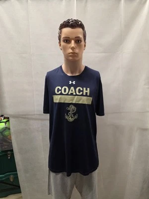 Naval Academy Coach Under Armour Shirt L NCAA - Image 1 of 4