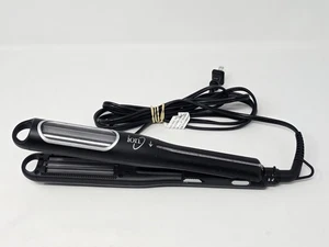 Plancha de pelo prensadora automática ION HS-978 turmalina barriles ondulados giratorios - Imagen 1 de 9