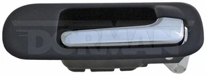 Dorman 82207 Interior Door Handle Front Right Sedan, Black/Chrome - Picture 1 of 7
