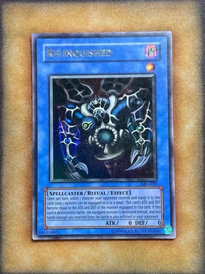 Yugioh Relinquished SRL-029 Ultra Rare 2012 Print MP - Image 1 of 2