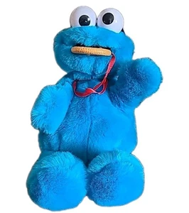 Yum Yum Cookie Monster 1997 13" Vintage Tyco #36191 testato/funzionante - Foto 1 di 8