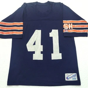 VINTAGE RARE Champion 1980s Chicago Bears #41 Brian Piccolo jersey Men's LARGE L - Picture 1 of 10