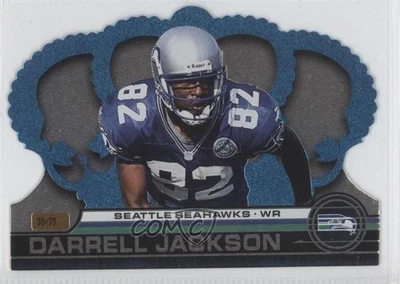 2001 Pacific Crown Royale Platinum Blue /75 Darrell Jackson #127 - Image 1 of 2