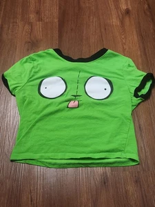 Hot Topic Invader Zim Gir Crop Top T-Shirt Größe M - Bild 1 von 5