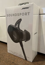 Bose soundsport Bluetooth Inalámbrico In-Ear Headphones-Black-Nuevo Sellado