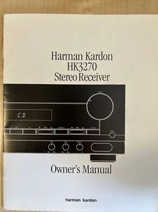 Harman Kardon HK3270 Receiver Bedienungsanleitung - Bild 1 von 2