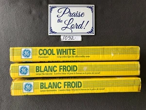 3 GE 98049 15" Cool White Fluorescent Light Bulbs Fg12120f2 - Picture 1 of 1