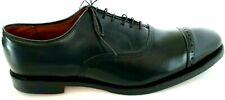 Brooks Brothers 1818 Genuine Leather Size US 11 B Goodyear Welted Captoes Black 