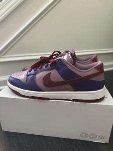 Nike Dunk Low By You Sneakers Plum Maroon DO7413-991 Men's Size Us 12 - Picture 1 of 6
