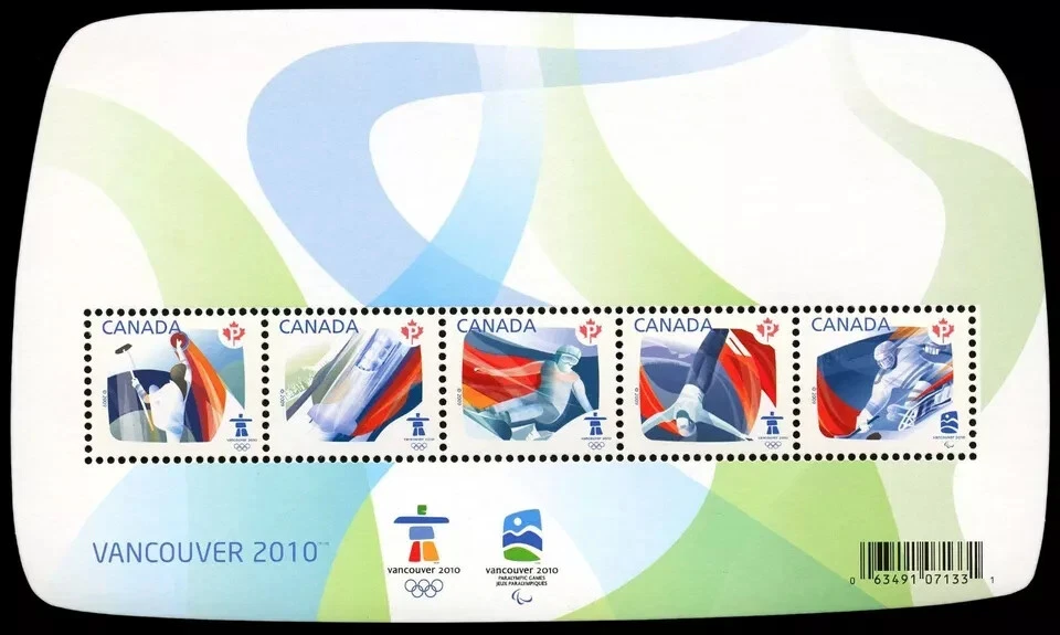 Canada Scott 2299 - Vancouver Winter Olympics - 2009 - Image 1 of 1