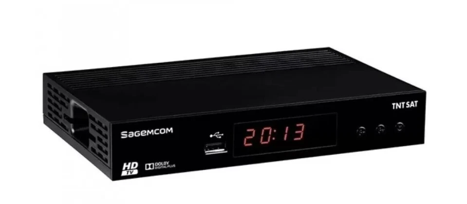 Sagemcom DS81HD HDTV TNTSAT Satelliten Receiver mit Fernbedienung OVP - Bild 1 von 1
