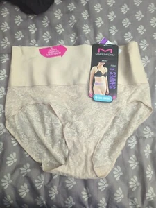 Maidenform Shaping Slip Tame Your Tummy Nude Gr. 2XL 18 20 Firm Control Spitze - Bild 1 von 2