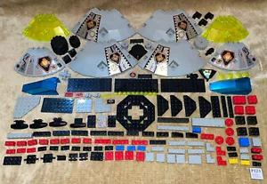 Lego Teile: SPACE UFO 370 Gramm UNTERTASSE VIERTELPLATTEN, STEINE, PLATTEN, VORDACH + - Bild 1 von 9