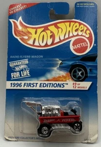 1996 Hot Wheels Radio Flyer Wagon First Edition #9 Of 12 #374 Mattel Die Cast - Picture 1 of 5