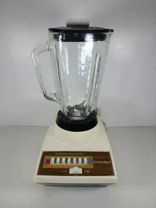 Vtg Sears Insta Blend Blender 14 Speed White Glass Pitcher- tested/working - Picture 1 of 8