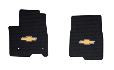 Juego de 2 piezas Lloyd Mats All Weather para Chevy Silverado 2019-ON doble cabina/doble cabina Foto 1 de 4