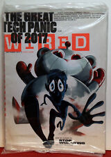 Wired Magazine September 2017 BRAND ~NEW SEALED~ "THE GREAT TECH PANIC" FREE SH