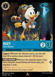Huey - Savvy Nephew 145/204. Lorcana Into the Inklands - Bild 1 von 1