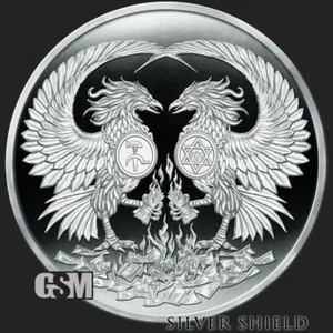 2021 1OZ March of the Beast Proof Silver Shield "In-Hand" SSG Truth Round - Picture 1 of 3