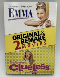 Emma Clueless Original Remake 2 Movie DVD Set New Sealed #Y - Picture 1 of 2