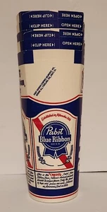 5 ~ NOS Vintage Pabst Blue Ribbon Beer Wax Beer Pitchers - Picture 1 of 8