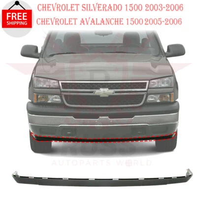 New Front Lower Valance Air Deflector Fits 2003-2007 Chevrolet Silverado 1500 - Изображение 1 из 4