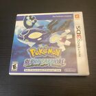 Nintendo 3DS Pokemon Alpha Sapphire - Case and Manual with Non-functioning Game