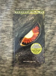 *SEALED* Godzilla 1998 VHS - Picture 1 of 2