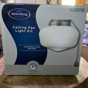 Harbor Breeze Ceiling Fan Light w/ Three Colored Bases ~ Brand New Open Box - Picture 1 of 4