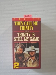 They Call Me Trinity And Trinity Is Still My Name 2 VHS Movie Set 1994  - Imagen 1 de 6