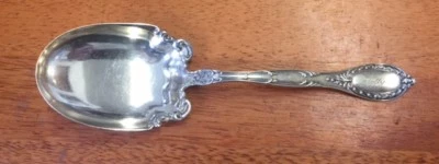 GORHAM OLD COLONY PRATA ESTERLINA SERVIR/COLHER DE NOZES MONO final dos anos 1800 SHREVE - Imagem 1 de 4
