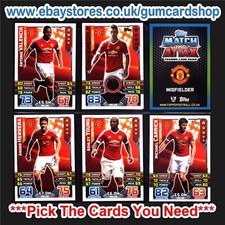 Match Attax 2015/2016 (Manchester United) *Please Choose Cards*