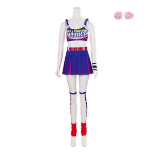 Game Lollipop Chainsaw Juliet Starling Cosplay Costume Women Tops Skirt Full Set - Picture 1 of 6
