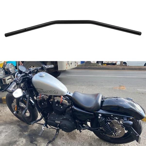 1" Motorcycle Drag Bars Handlebars Bars For Bobber Harley Sportster 883 1200 XL - Picture 1 of 11