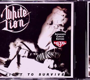 B95244O7 Cd - White Lion Fight To Survive Curcio Metal - Foto 1 di 1