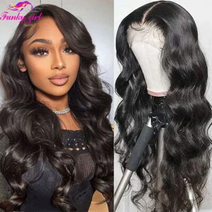 Straight 613 Blond Lace Front Wig Human Hair 13x6 360 HD Transparent Full Wig - Foto 1 di 15