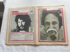 ROLLING STONE Magazine-APRIL 1,1971-(#79)-NICHOLAS JOHNSON - Picture 1 of 2