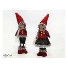 Soggetto natalizio General Trade 410044 bambolina con cappello rosso
