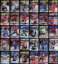 1990-91 Pro Set Hockey Cards Complete Your Set U You Pick From List 406-556