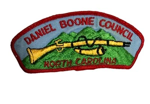 Parche Daniel Boone Council North Carolina Uniforme Solapa de Hombro CSP Boy Scout - Imagen 1 de 2