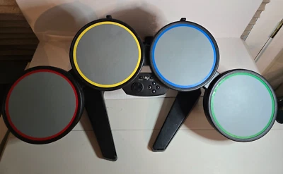 Rock Band Sony Playstation PS2 PS3 Wireless Drum Set Head & Legs Only No Dongle - Image 1 of 4