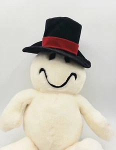 MTY Animated Snowman Plush w/Top Hat Shakes Talks Giggles Works! 14" Vintage - Picture 1 of 7